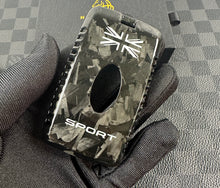 Load image into Gallery viewer, Luxury Forged Carbon Fiber Key Fob Cover Fit For Land Rover Range Rover Exclusive Made