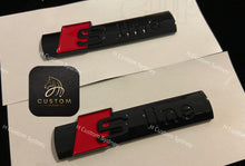 Load image into Gallery viewer, Q7 Gloss Black Full Badges Set For Audi Q7 4M 2016-2024 Exclusive Pack