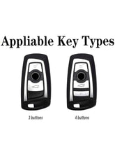 Load image into Gallery viewer, Premium Genuine Carbon Fiber Key Fob Cover For BMW M3 M4 M4 Competition Old Model Custom Made Exclusive Gift
