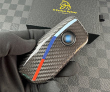 Load image into Gallery viewer, Luxury Carbon Fiber Key Fob Cover Case Fit For BMW New M5 G90 G99 New Generation Key Exclusive Made