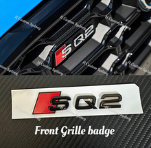 Load image into Gallery viewer, Gloss Black SQ2 Badges Pack For Audi SQ2 GA 2021-2024 Model
