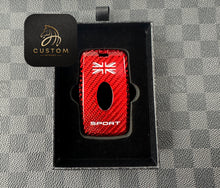 Load image into Gallery viewer, Range Rover Sport Premium Fiber Key Fob Cover Set For Land Rover Range Rover Sport Exclusive Made