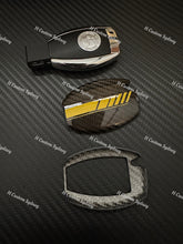 Load image into Gallery viewer, Premium Genuine Carbon Fiber Key Fob Cover Pack For Mercedes A45 CLA45 GLA45 C43 C63S GLC63s GLE63S GLS63 Exclusive Made