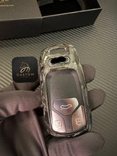 Load image into Gallery viewer, Premium Forged Carbon Fiber Key Fob Cover For Audi RS5 RS4 TTRS R8 Exclusive Made