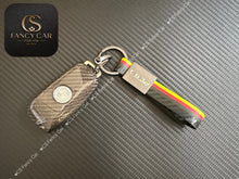 Load image into Gallery viewer, C63S Premium Genuine Carbon Fiber Key Fob Cover Case Fit For Mercedes C63s Custom Made Exclusive Gift