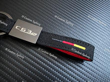 Load image into Gallery viewer, C63S Alcantara Keyring Keychain Key Cover For Mercedes C63S W205 AMG Custom Made Exclusive Gift