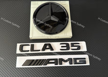 Load image into Gallery viewer, CLA35 Full Black Badges Package For Mercedes CLA35 C118 Exclusive Night Edition