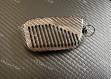 Load image into Gallery viewer, M60i Premium Genuine Carbon Fiber Key Fob Cover Case Fit For BMW X5 X6 X7 M60i Custom Made Exclusive Gift