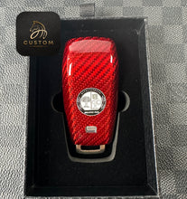 Load image into Gallery viewer, Premium Fiber Key Fob Cover Case Keychain For Mercedes A B C E S CLA GLB GLC GLE GLS G AMG GT Class Exclusive Made
