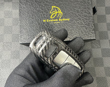 Load image into Gallery viewer, SQ8 Genuine Carbon Fiber Key Fob Cover For Audi SQ8 Exclusive Pack