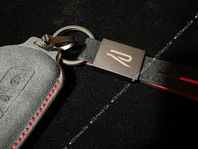 Load image into Gallery viewer, Premium Alcantara Leather Key Fob Cover Case For VW Golf R 8th Generation Custom Made Exclusive Gift