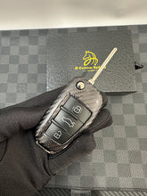Load image into Gallery viewer, RS3 Premium Carbon Fiber Key Fob Cover Case For Audi RS3 8V Custom Made Exclusive Edition