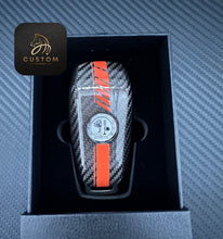 Load image into Gallery viewer, Genuine Carbon Fiber Key Cover Case FOB For Mercedes AMG C63S E63s GLE63S GLS63 G63 GT63S Custom Made Exclusive Gift