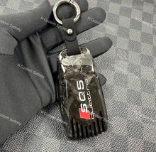 Load image into Gallery viewer, Premium Carbon Fiber Key Fob Cover For Audi SQ7 SQ5 S5 S4 RS5 RS4 TTRS TTS R8 Exclusive Made