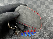 Load image into Gallery viewer, Premium Alcantara and Nappa Leather Key Cover Case Keychain Fit For BMW M3 M4 M5 M8 X3M X4M X5M X6M Competition Models Exclusive Edition