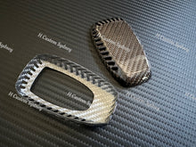 Load image into Gallery viewer, WRX Genuine Carbon Fiber Keyring Key Fob Cover For Subaru WRX Custom Made Exclusive Gift