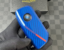 Load image into Gallery viewer, Luxury Carbon Fiber Key Fob Cover Case Fit For BMW New M5 G90 G99 New Generation Key Exclusive Made