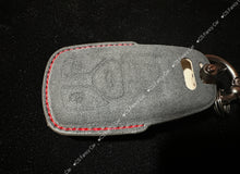 Load image into Gallery viewer, Premium Alcantara Leather Key Fob Cover Case For Audi TTRS MK3 Custom Made Exclusive Gift