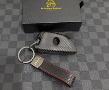 Load image into Gallery viewer, Premium Carbon Fiber Key Cover Keychain Pack Fit For Toyota GR Supra Premium Performance Inspired Accessory Exclusive Gift