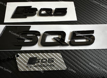 Load image into Gallery viewer, SQ5 All Black Badges Package For Audi SQ5 8R FY 2013-2024 Exclusive Night Edition