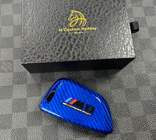 Load image into Gallery viewer, Premium Fiber Key Fob Cover For BMW M3 M4 M5 M8 X3M X4M X5M X6M Competition Exclusive Pack
