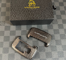 Load image into Gallery viewer, Autobiography Edition Premium Genuine Carbon Fiber Key Fob Cover For Land Rover Range Rover Exclusive Made