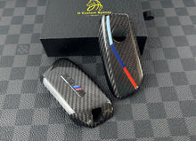 Load image into Gallery viewer, Premium Genuine Carbon Fiber Key Fob Cover Case For BMW New X5M X6M LCI XM New Generation Key Exclusive Made