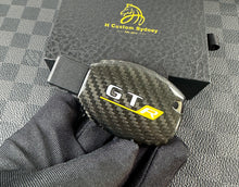 Load image into Gallery viewer, AMG GTR Premium Genuine Carbon Fiber Key Fob Cover Pack For Mercedes AMG GTR C190 Models Exclusive Made