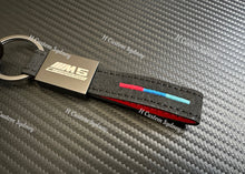 Load image into Gallery viewer, M3 M4 M5 M8 Competition Alcantara keyring Keychain For BMW M3 M4 M5 M8 Competition Custom Made Exclusive Gift