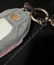 Load image into Gallery viewer, Premium Alcantara Leather Key Fob Cover Case For BMW 5 series 7 series Digital Key Custom Made Exclusive Gift
