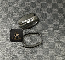 Load image into Gallery viewer, Black Series Premium Genuine Carbon Fiber Key Fob Cover Pack For Mercedes AMG Models Exclusive Made