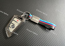 Load image into Gallery viewer, Premium Carbon Fiber Key Fob Cover Keychain Set For BMW M3 M4 M5 M8 X3M X4M X5M X6M Competition Exclusive Made
