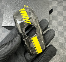 Load image into Gallery viewer, Luxury Forged Carbon Fiber Key Fob Cover Case For Mercedes C63s E63s GLC63s GLE63s GT63s Edition one Model Custom Made Exclusive Edition