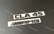 Load image into Gallery viewer, All Black CLA45 Full badges Package for Mercedes CLA45 C117 2015-2019 Exclusive Pack