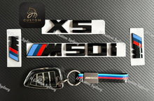 Load image into Gallery viewer, Gloss Black X5 M50i Full Badges Emblem For BMW X5 G05 G05LCI 2018-2023 Exclusive Pack
