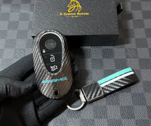 Load image into Gallery viewer, Luxury Carbon Fiber Key Fob Cover Case For Mercedes AMG New C E GLC S EQ Class W206 X254 W223 C236 W214 X290 F1 Petronas Edition Exclusive Made