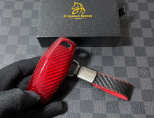 Load image into Gallery viewer, Luxury Carbon Fiber Key Fob Cover Case For Audi SQ5 2025+ Model Exclusive Carbon Edition