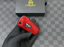 Load image into Gallery viewer, Premium Genuine Carbon Fiber Key Fob Cover Keychain Pack For Ford Mustang Exclusive Edition