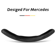 Load image into Gallery viewer, Luxury Custom Alcantara Steering Wheel Cover – Handmade Custom Fit for Mercedes A C E S GLC GLE GLS All Models – Anti-Slip & Heated Wheel Compatible for Mercedes Models