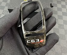 Load image into Gallery viewer, Luxury Forged Carbon Fiber Key Fob Cover Case For Mercedes W205 C63S AMG 2019-2023 Model Custom Made Exclusive Edition