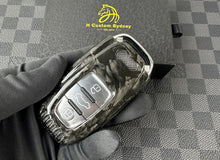 Load image into Gallery viewer, RS Premium Forged Carbon Fiber Key Fob Cover Set For Audi RS6 RS5 RS4 RS7 R8 Old model Exclusive Made