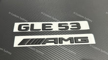 Load image into Gallery viewer, Edition One GLE53 Matte Black Badges Emblems Package For Mercedes GLE53 V167 Wagon C167 Coupe Exclusive Edition
