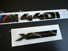 Load image into Gallery viewer, Gloss Black M440i Full Badges Emblem For BMW M440i G22 G23 G26 2019-2024 Exclusive Pack