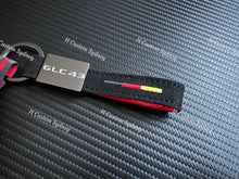 Load image into Gallery viewer, GLC43 Alcantara Keyring Keychain Key Cover For Mercedes GLC43 AMG Custom Made Exclusive Gift