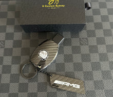 Load image into Gallery viewer, Premium Genuine Carbon Fiber AMG Key Fob Cover Pack For Mercedes A45 CLA45 GLA45 C43 C63S GLC63s GLE63S GLS63 Exclusive Made