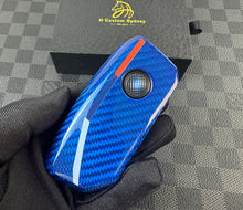 Load image into Gallery viewer, Premium Fiber Key Fob Cover Case Fit For BMW New X5 X6 X7 LCI M60i New Generation Key Exclusive Made