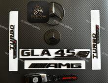 Load image into Gallery viewer, Full Black GLA45S Badges Package For Mercedes GLA45S H247 Exclusive Night Edition