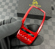 Load image into Gallery viewer, Premium Fiber Key Fob Cover Set For Mercedes C63s E63s GLC63s GLE63s GT63S AMG Model