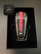 Load image into Gallery viewer, Premium Genuine Carbon Fiber Key Cover Case For Mercedes AMG Model A45s CLA45s C63s E63S GLB35 GLC63S GLE63s C43 E53 Custom Made