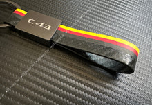 Load image into Gallery viewer, W206 C43 Premium Genuine Carbon Fiber Key Fob Cover Case Fit For Mercedes W206 C43 Custom Made Exclusive Gift